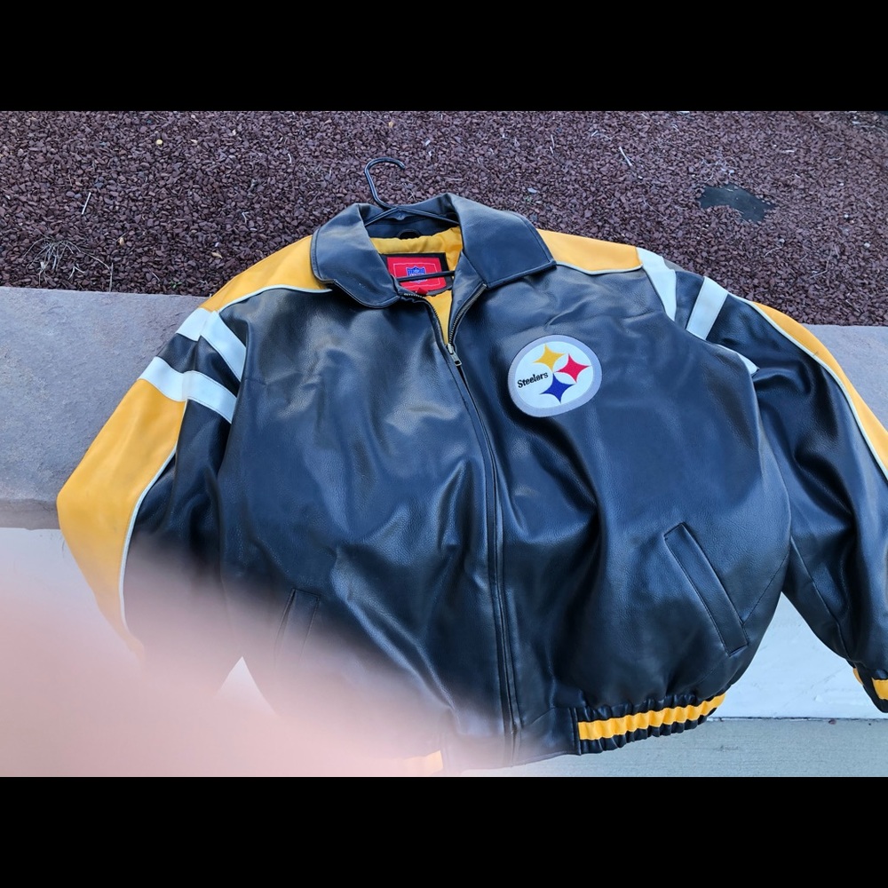 Steelers leather jackets two of them